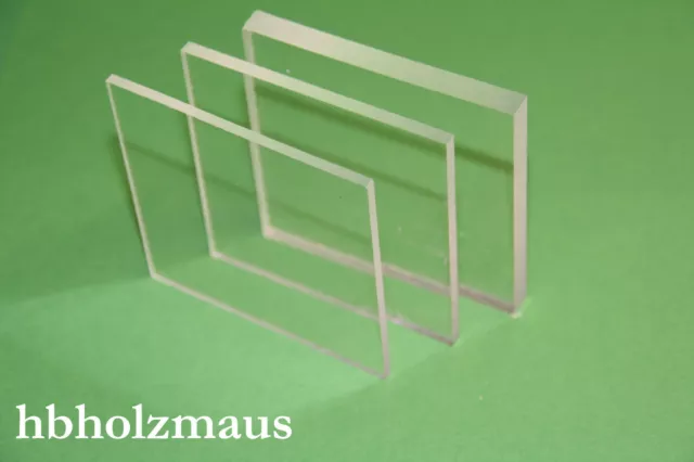 PLEXIGLAS® XT Farblos klar - Größe und Stärke wählbar - Kostenloser Zuschnitt