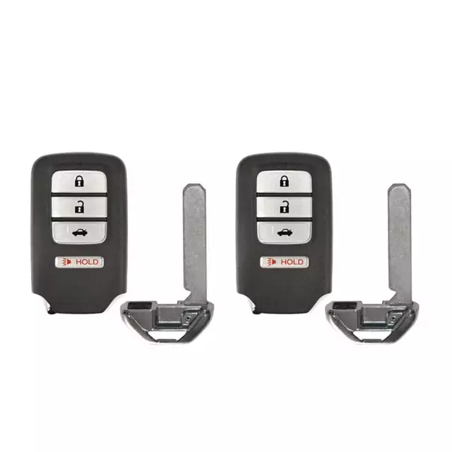 Replacement for Honda Civic 2017 - 2020 Smart Prox Key Fob 4B KR5V2X (2 Pack)