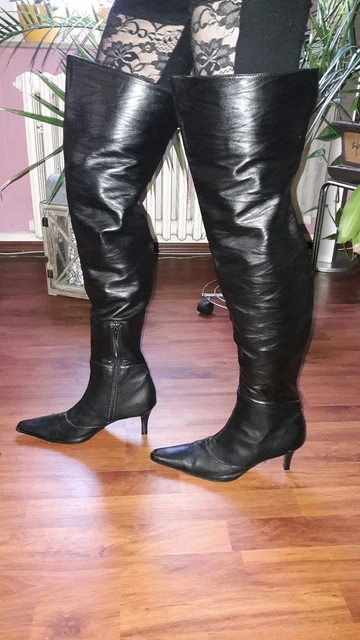 Pura Lopez Overknee Stiefel Flach Wildleder Pura Lopez, Mittelhohe