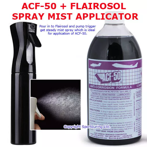 ACF-50 & Flairosol mist dispenser - ideal ACF-50 application