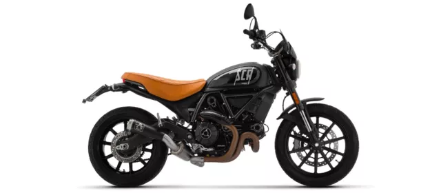 Arrow Terminale Scarico Prorace Nero Racing Ducati Scrambler 800 2021-2022