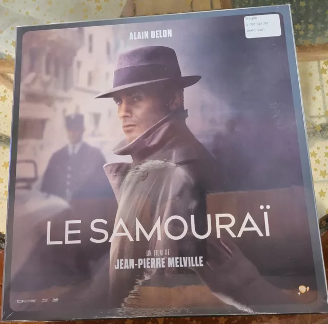 Coffret Collector Limité - Le Samouraï Alain Delon Blu-ray 4K NEUF