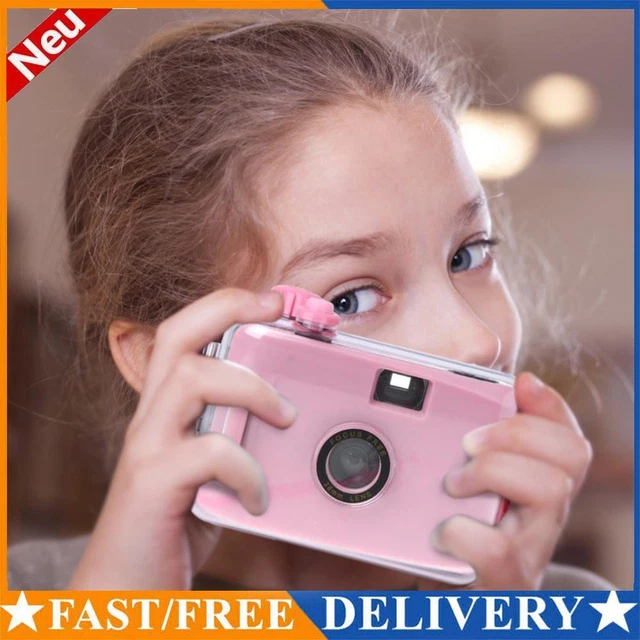 Kids Camera Non-disposable Waterproof Shockproof Film LOMO Camera Toys (B)