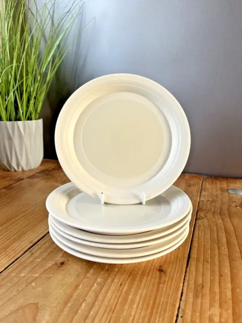 Rare Vintage 70'S 80'S Set Of 6 Hornsea Concept Modernist 6.75" Side Plates