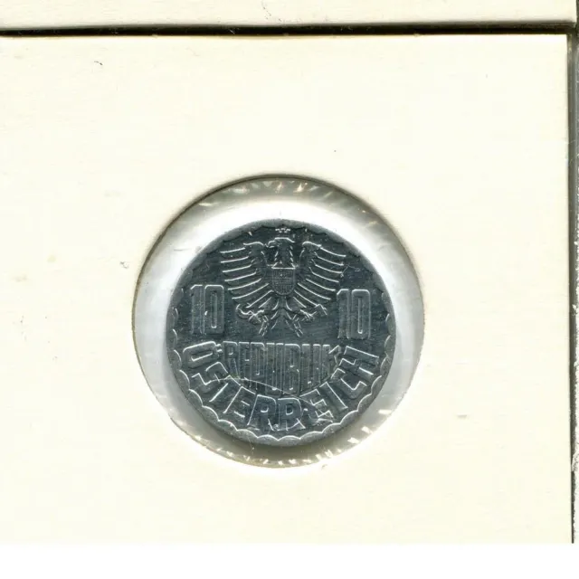 10 GROSCHEN 1978 AUSTRIA Coin #AV042C 2