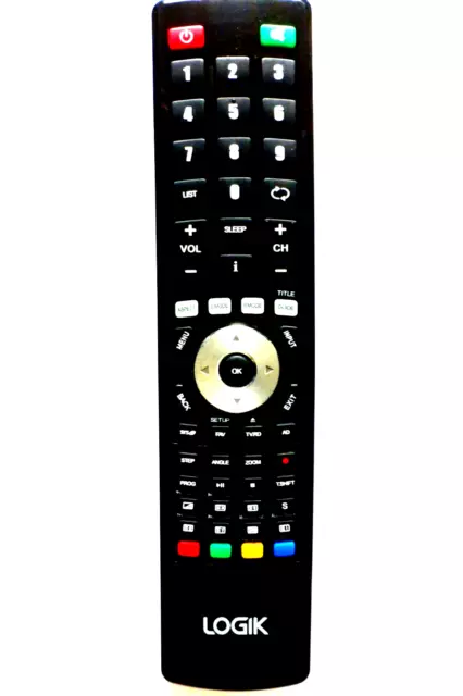 LOGIK TV/DVD COMBI REMOTE CONTROL for L32HED12