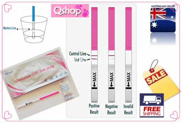 60 x OVULATION (LH) TESTS URINE STRIPS Fertility Tests  FREE tracking POSTAGE