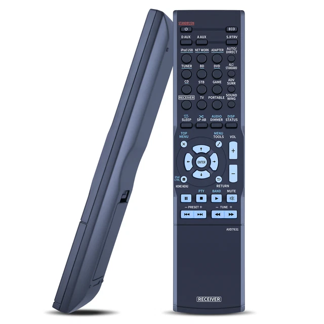 AXD7692 Replacement Remote Control For Pioneer AV Receivers – VSX-823, VSX-828, VSX-528