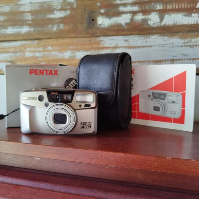 PENTAX Espio 140M 35mm Compact Point & Shoot Zoom Film Camera