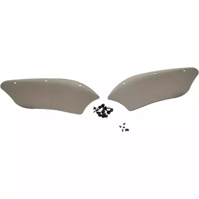 Memphis Shades Black Wind Deflectors for Memphis Shades Batwing Fairing