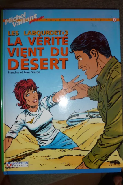 BD les labourdet n°3 la vérité vient du desert  2003 TBE michel vaillant