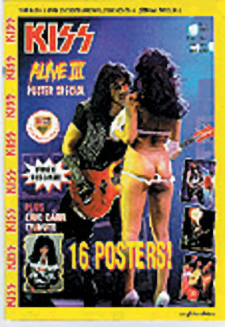 Kiss	M	0535	Magazine (All Kiss) - Kiss Alive Iii Poster Special - Strike Special