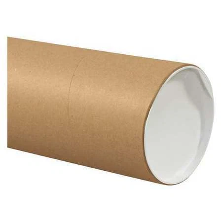 PARTNERS BRAND P6048KHD Jumbo Mailing Tubes, 6" x 48", Kraft, 10/Case