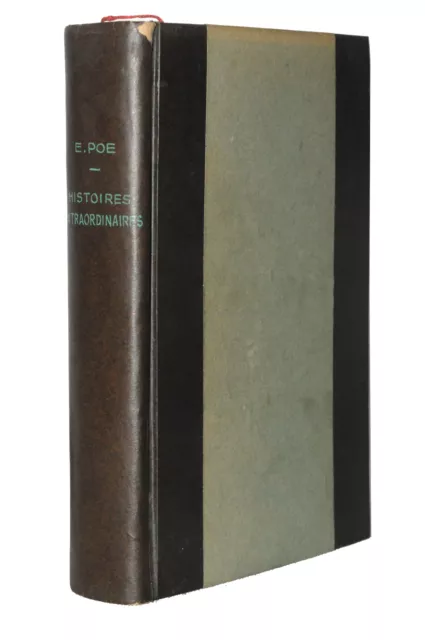 POE. Histoires extraordinaires. Traduction de Charles Baudelaire. 1864