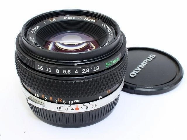 Olympus Om Zuiko AUTO-S 50mm 1.8 Standard Prime Objectif Excellent De Japon F/S