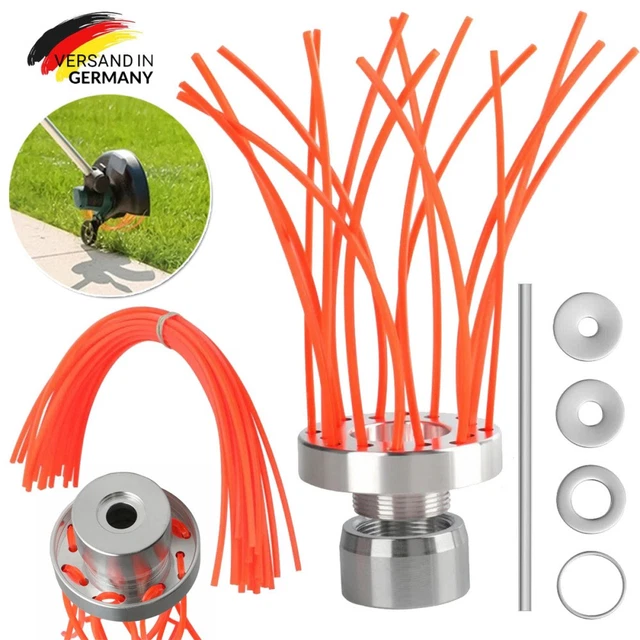6 Unkrautbürsten Für Motorsense – 150 Mm Drahtbürste Zum Freischneiden, Silber