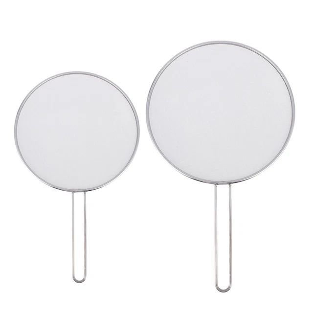 2 Coperchi In Acciaio Inox 14 Cm - Per Pentole, Barattoli E Contenitori, Con Manico Antiscottatura - Foto 3