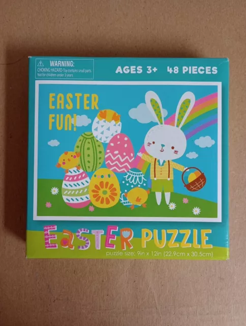 Hallmark 3-D Easter Puzzle 50+ Pieces of Fun! Factory Sealed