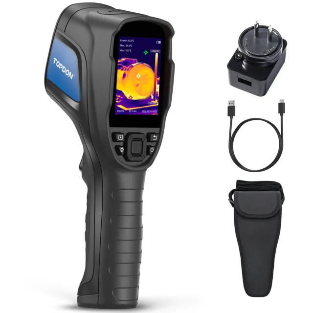 NEW! TOPDON Handheld Thermal Imaging Camera IR Resolution Infrared Thermometer