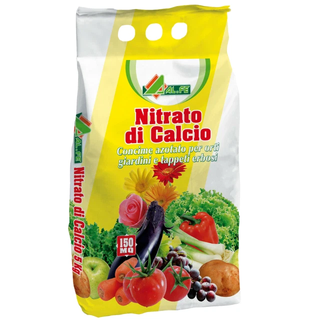 Alfe Hortal Concime Universale 5 Kg – Per Orto, Giardino E Tappeti Erbosi, Con Azoto, Fosforo, Potassio E Magnesio