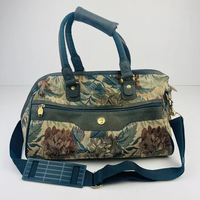 Vintage Floral Duffle Bag Tosca Australia 80's