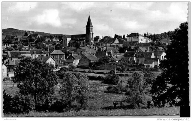 58 SAINT HONORE LES BAINS - vue generale de la ville ---