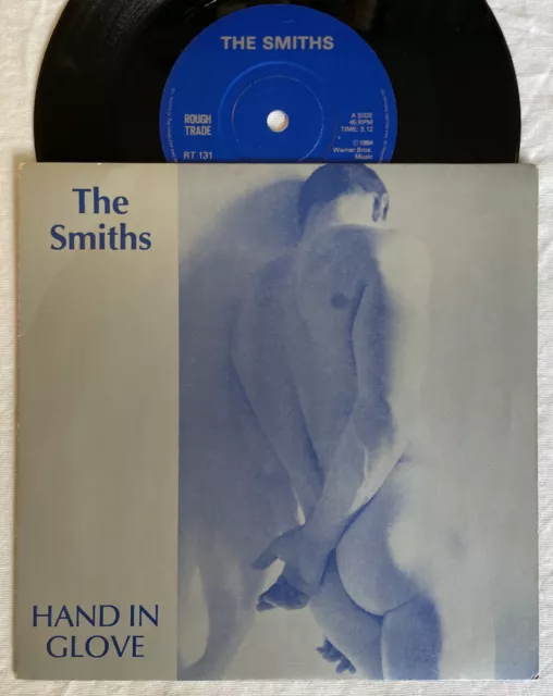 THE SMITHS -Hand In Glove- Solid Centre UK 7" with London Address (Vinyl Record)