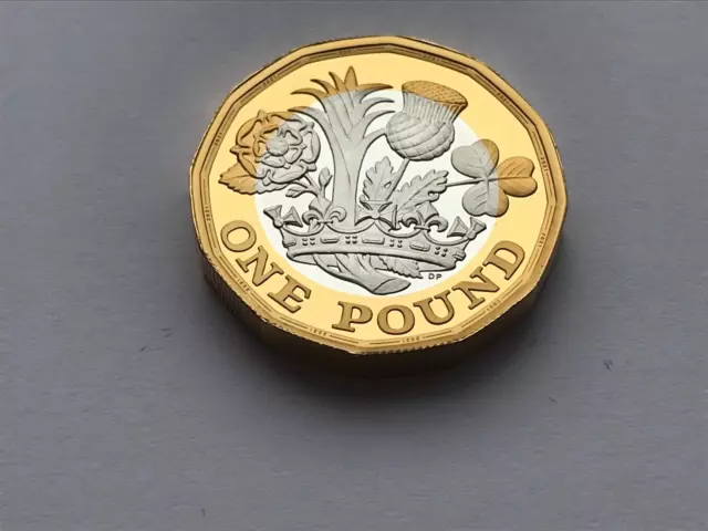 2021 Silver Proof Nations Of The Crown 1 One Pound Coin Lefty Leftie Rare