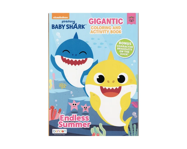 NICKELODEON PINKFONG BABY Shark Gigantic Coloring & Activity Book 192