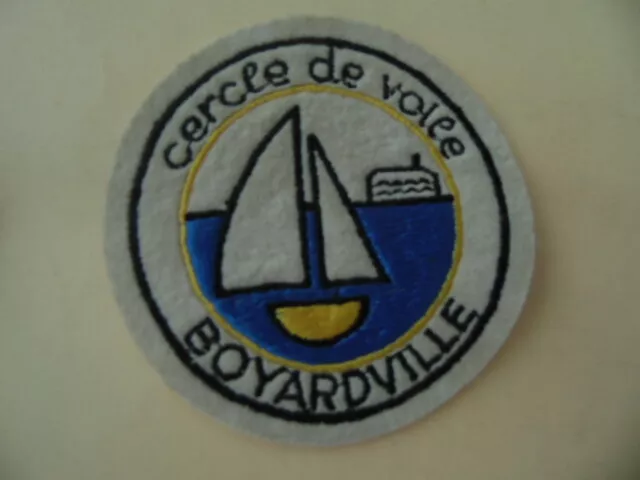 Patch Ancien Collector  Cercle De Voile Boyardville / Ile D'oleron Fort Boyard