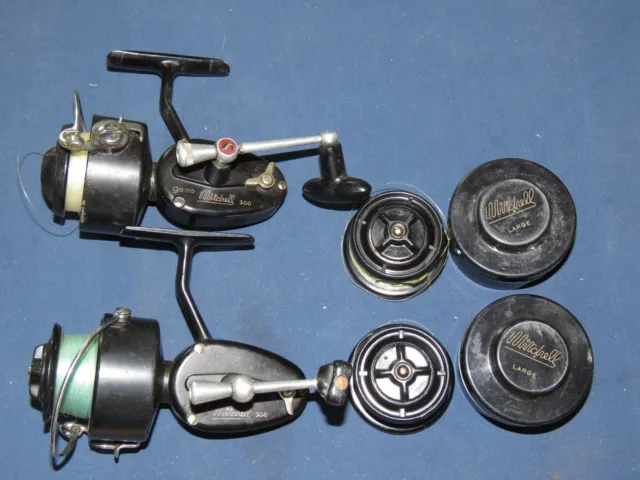 VINTAGE LOT OF 2 Mitchell 300 Reels With Extra Spools Both In Good Working  Cond. $39.99 - PicClick