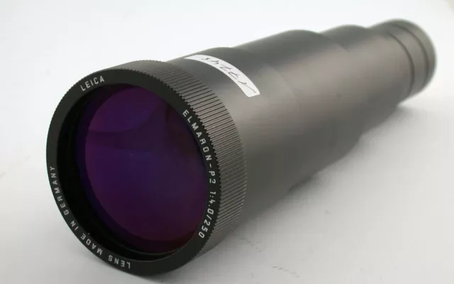 K# LEICA Elmaron-P2 4/250 250mm F4 Germany prime glass projection lens /123