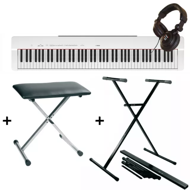 Shiver - Stand clavier basic en X - Blanc - Autres accessoires piano -  Accessoires piano