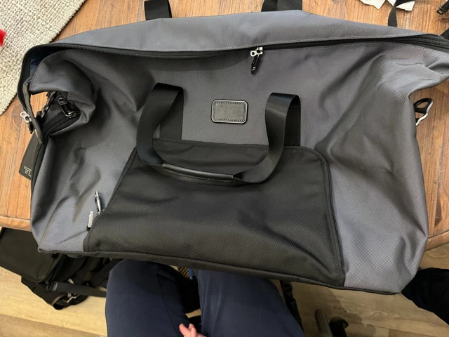 Tumi Double Expansion Travel Satchel Duffle Bag