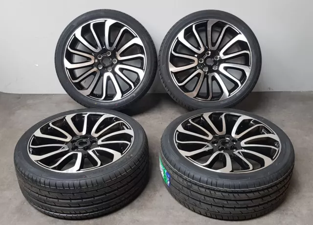 22"inch Range Rover Discovery 3,4,5 New Turbine7007 style Alloy Wheels & Tyresx4