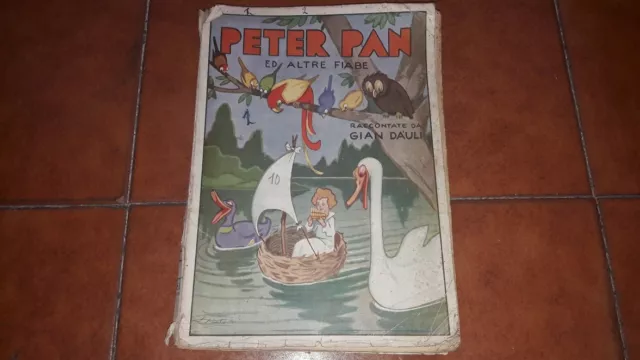 Gian Dauli Peter Pan Ed Altre Fiabe I Ed. Lucchi 1939 Disegni Natoli