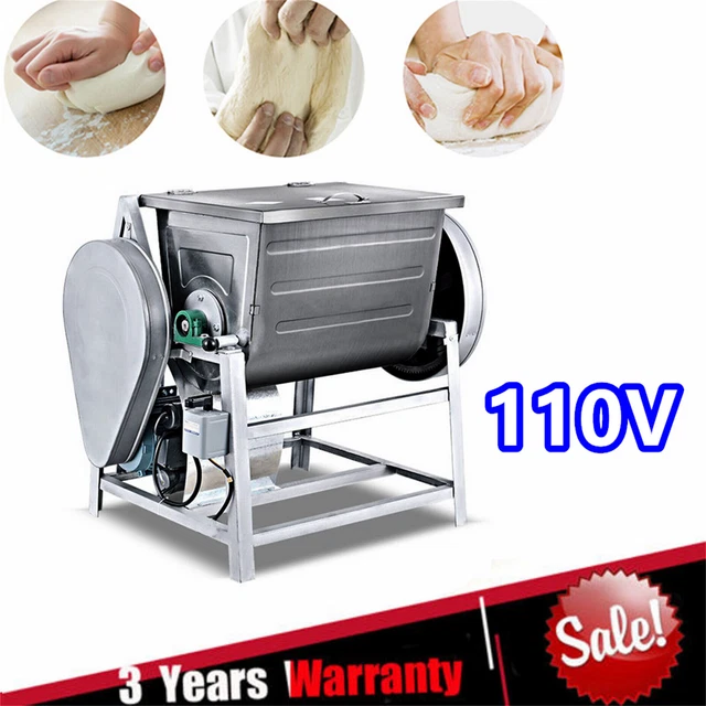 Commercial Electric Dough Mixer Dough Mixing Machine 30QT 15KG Kitchen Equipment