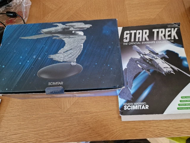 eaglemoss star trek xl  Scimitar