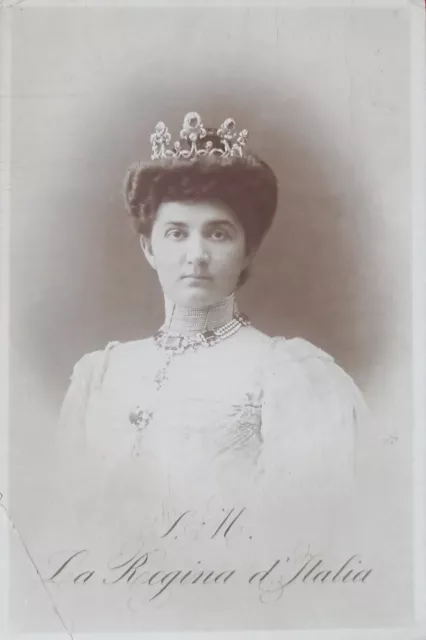 Cartolina Commemorativa -  S. M. La Regina d'Italia - 1920 ca.