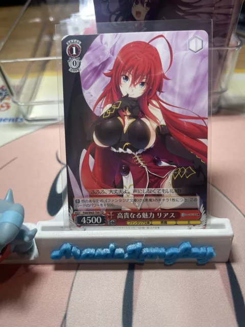 High School DxD Anime Figures Bronzing Barrage Flash Cards Tsto Issei  Collectible Cards Table Toys Birthday