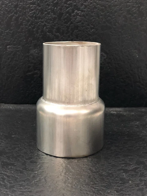Performance Part Smoothflow Auspuff Reduzierstück 44,45 Mm Auf 35 Mm - Edelstahl Verbinder Für Rohre Auspuff Rohrverbinder Edelstahl