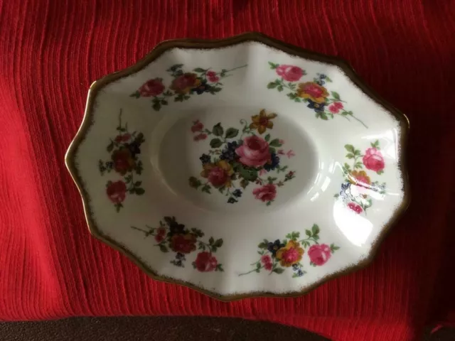 Fenton English Bone China  - Floral Dish