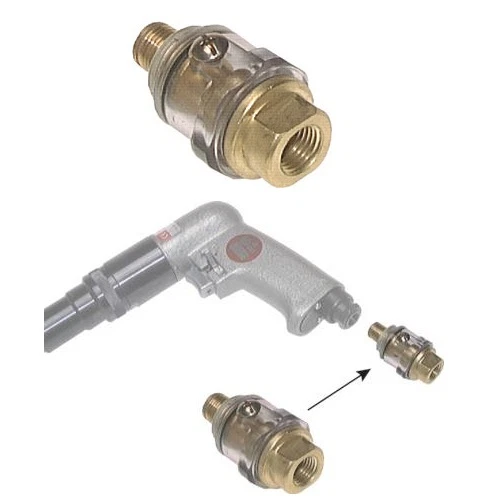 Mini Druckluft Öler Pneumatischer Öler Zinklegierung 1/4 BSP Druckluft Nebelöler