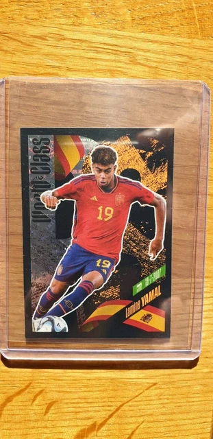 LAMINE YAMAL RISING Star Panini World Class 2024 Sticker No 383 £12.00 ...