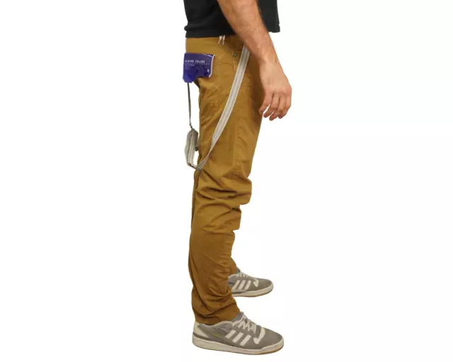 Uomo G-Star Pantaloni Arc 3D Larga Affusolato Bretelle Coj Traspirante Size W30