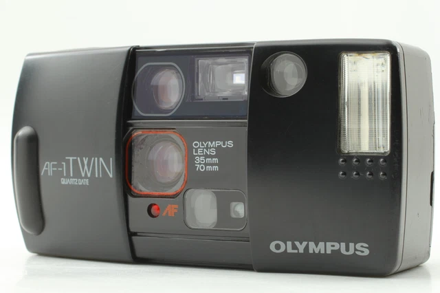 *EXC+5* Olympus AF-1 TWIN QD Point  & Shoot 35mm Film Camera from JAPAN