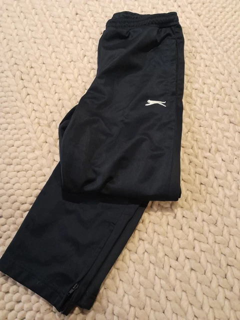Pantaloni tuta unisex slazenger età 13 blu navy