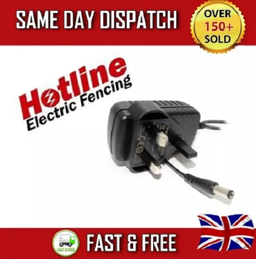 Hotline Gemini Electric Fence Energiser Power Supply 2A - FREE NEXT DAY DELIVERY