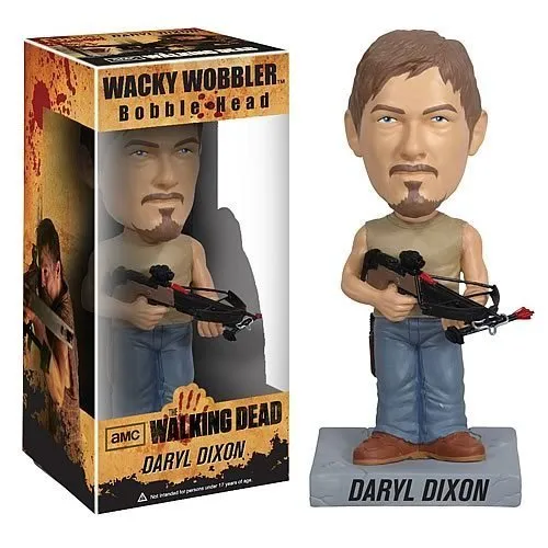 Daryl Dixon The Walking Dead TV Norman Reedus Crossbow Rebel Funko Bobble Head