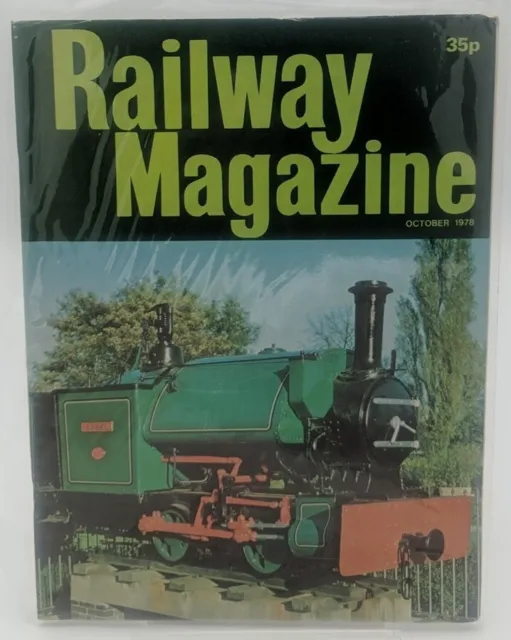 THE RAILWAY MAGAZINE October 1978 35p David & Charles News UK Exp Collectable ⭐⭐